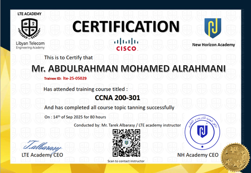 ABDULRAHMAN MOHAMED ALRAHMANI